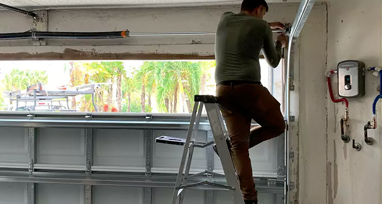 Garage Door Tension Spring Replacement in Bonita Springs, FL