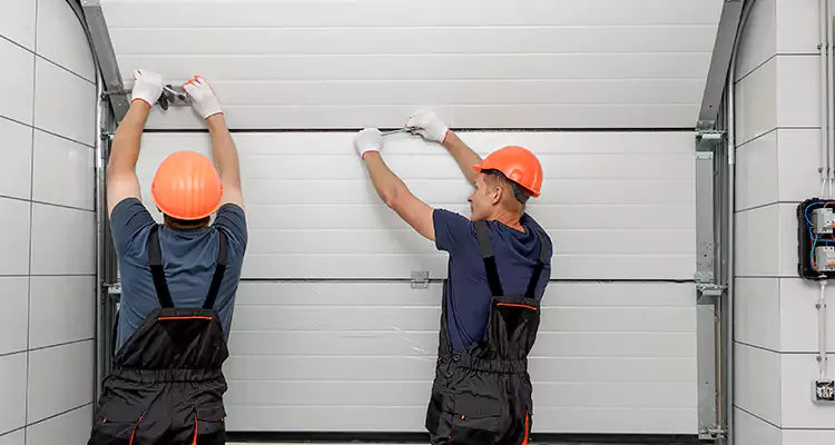 Garage Door Bottom Panel Repair in Bonita Springs, FL