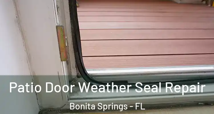  Patio Door Weather Seal Repair Bonita Springs - FL